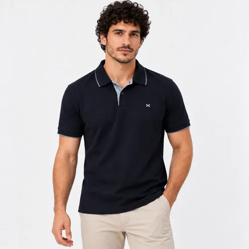 Camisa Gola Polo Hering Basica Masculina Piquet Com Bordado