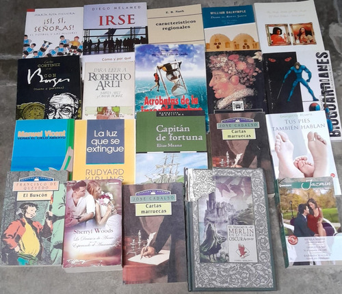 Lote De Libros Usados Surtidos X 20 Ejemplares