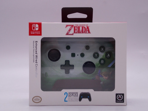 Enhanced Wired Controller Nintendo Switch Zelda Novo
