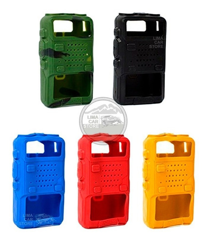 Estuche Funda Silicona Radio Baofeng Uv5r