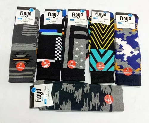 Pack X 6 Pares Medias Termicas De Hombre Floyd Art 1416