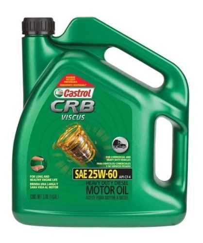 Aceite Castrol Crb Viscus 25w60 3pz