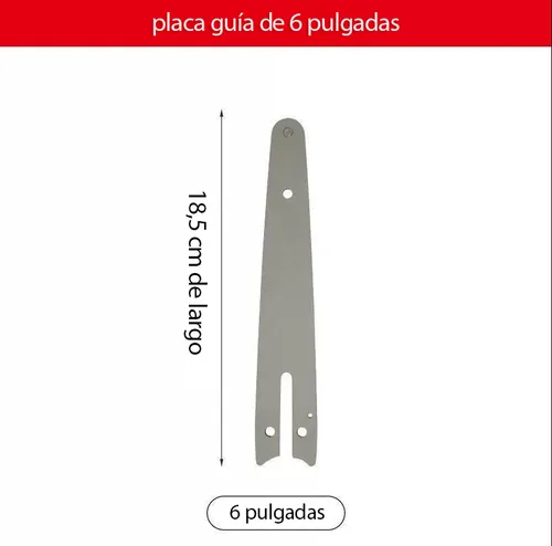 Kit De Repuesto Para 6 In Motosierras 3 Cadenas Y 1 Barras
