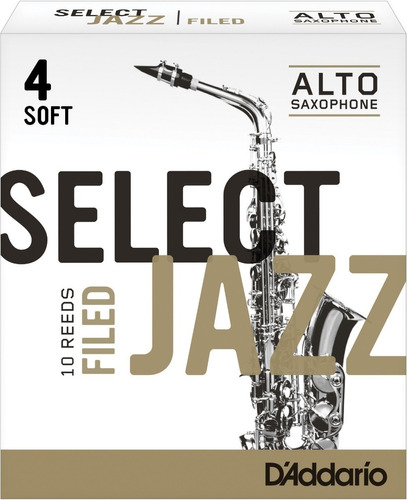 Cañas Daddario Jazz Select Saxo Soprano Nº 4s Rsf10ssx4s X10