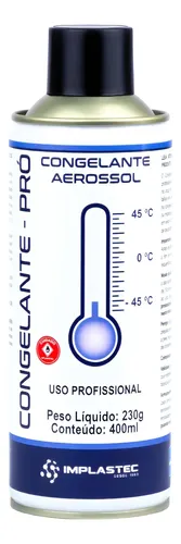 Spray Congelante Implastec Localizador de Curtos 400ml - foto 1