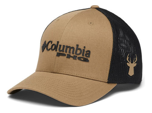 Columbia Gorra Unisex De Malla Con Logo Phg, Corona Alta, Li