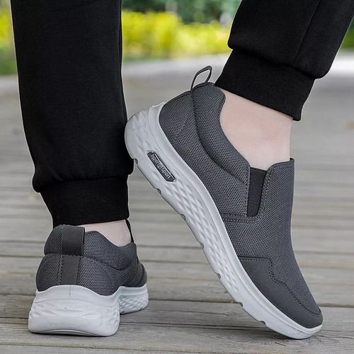 Zapatos Tenis Negros Mujer Y Hombres Pie Diabetico Cómodo A
