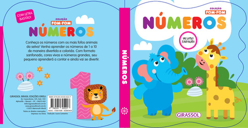 Fom-fom Números, De Mammoth World. Editorial Girassol, Tapa Dura, Edición 1 En Português, 2024