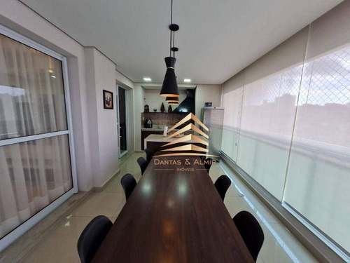 Imagem 7 de 30 de Apartamento No Condomínio Helbor Classic - Bosque Maia, 197m², 4 Dormitórios, 2 Suítes, 3 Vagas. - Ap1217