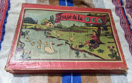 Antiguo Juego De La Oca 