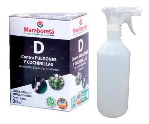 Mamboretá Insecticida D 30ml Con Pulverizador - Up Grow