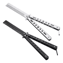 Comprar Navaja Mariposa Peine Balisong Entrenamiento Acero Trainer