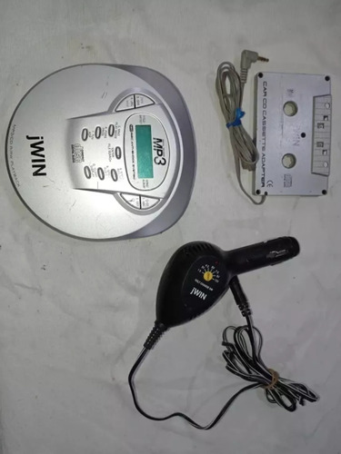 Discman Jwin Jx-cd930 Con Mp3 Y Accesorios No Sony Panasonic