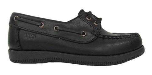 Zapatos Escolares Cuero Negro Colegial 34 Al 40 Niños