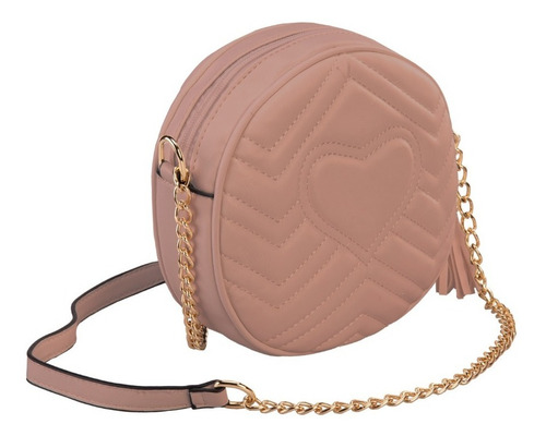 Imagen 2 de 7 de Crossbody Hpc Polo Capitonado De Corazón