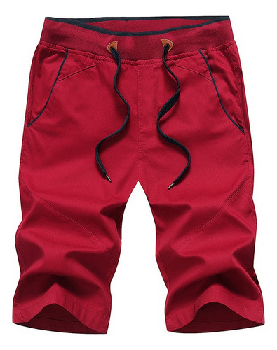 Shorts Hombre Capris Pure Casual Suelto Talla Grande Playa