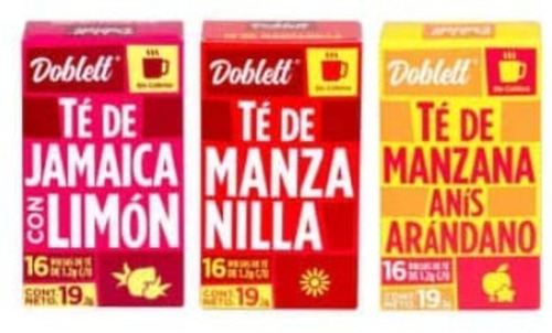 Doblett Surtido De Te 96 Unidades De 6 Sabores