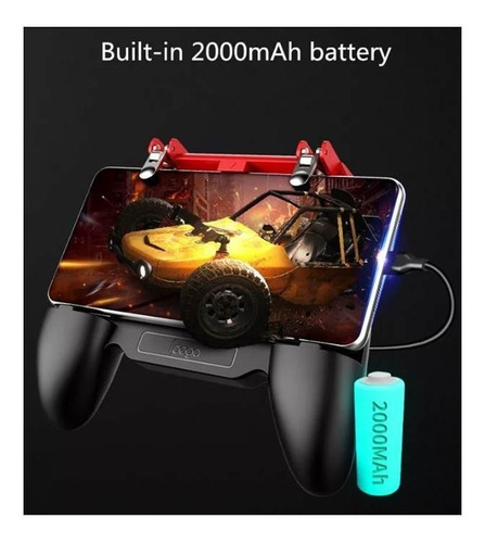 Ipega 9123 Gamepad Joystick Control Con Ventilador Celular
