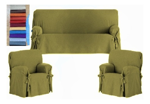 Juego De Funda De Sillon  2x1 Cuerpo+1x2 Cuerpos