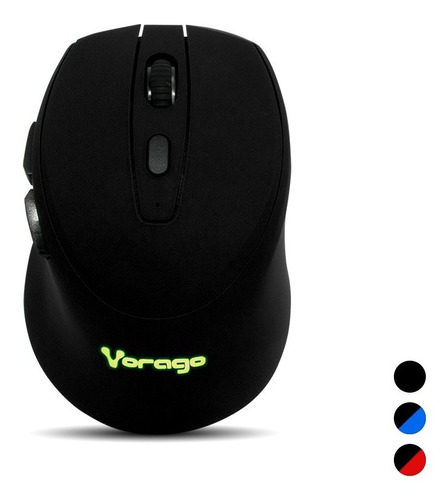 Mouse Óptico Inalámbrico Vorago Mo-306, Recargable 2400 Dpi