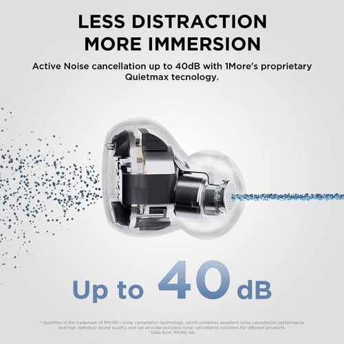 1more Active Noise Cancelling Earbuds - Comfobuds Mini