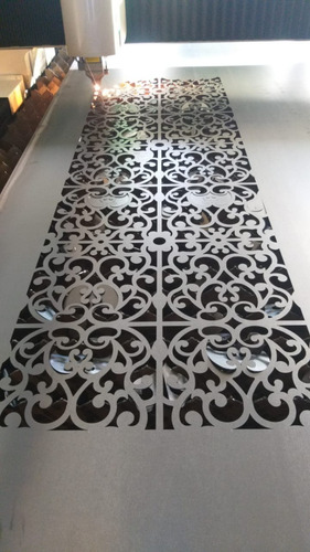 Imagen 4 de 9 de Panel Decorativo Cortes A Medida Chapa 2mm. + 100 Diseños