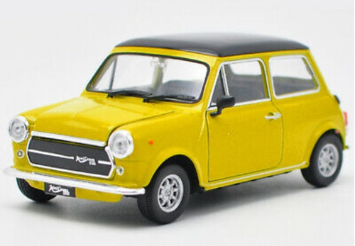 Auto De Colección Mini Cooper Escala 1:24 Metálico.