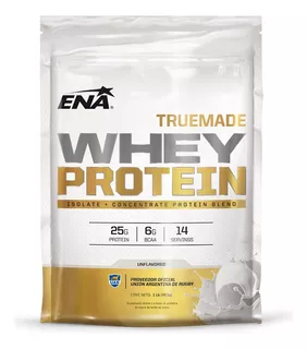 True Made Whey Protein 1 Lb - Ena Proteina De Suero De Leche Sabor Sin Sabor