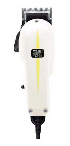 Imagen 1 de 3 de Cortadora de pelo Wahl Professional Super Taper blanca 220V