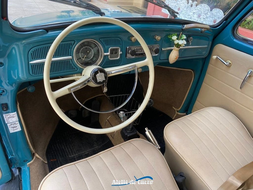 Imagem 9 de 15 de Fusca 1966 Interior Bege Claro. Capricho E Zelo!