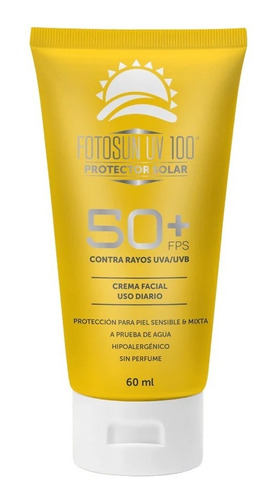 Protector Solar Facial Piel Sensible & Mixta Fotosun Uv 60ml