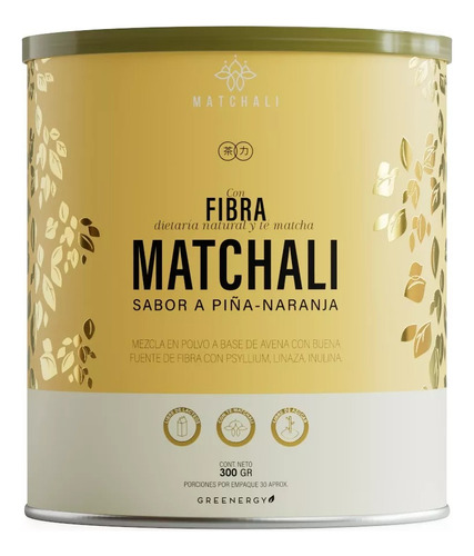 Fibra Matchali Con Te Matcha 300 Gr - g a $282