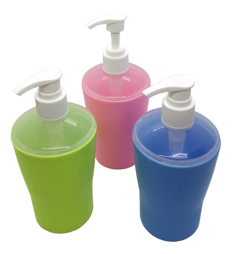 Dispenser Pump Sabonete Liquído,álcool-gel,detergente 350ml Cor Verde