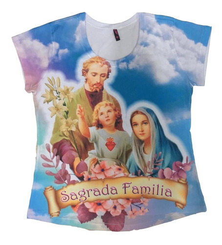 Blusa Feminina Sagrada Família Céu 