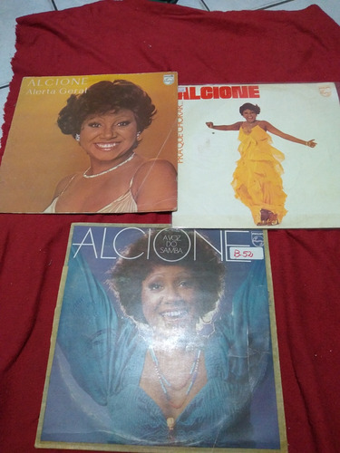 Lps Vinil. Alcione.  3 Discos Reliquias 