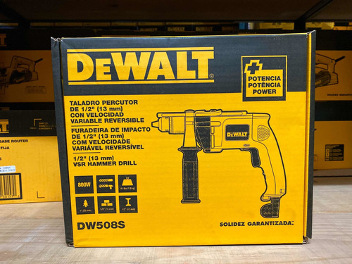 Taladro Percutor 1/2 Vel Variable Reversible Dw508s Dewalt