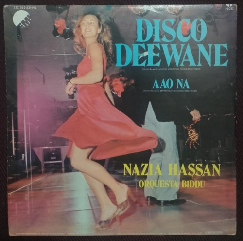 Lp Nazia Hassan Orquesta Biddu Disco Deewane Vinyl Estándar (Usado)