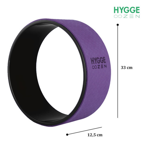 Imagen 2 de 10 de Aro Wheel Rueda Yoga Pilates Aerobic Fitness Estiramiento