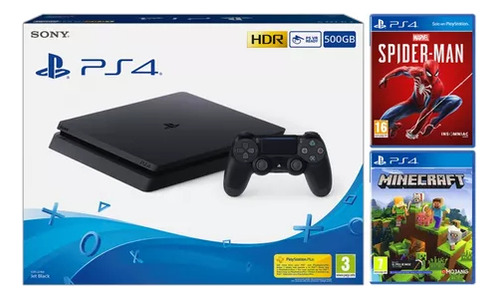 Playstation 4 Slim 500gb + Juegos