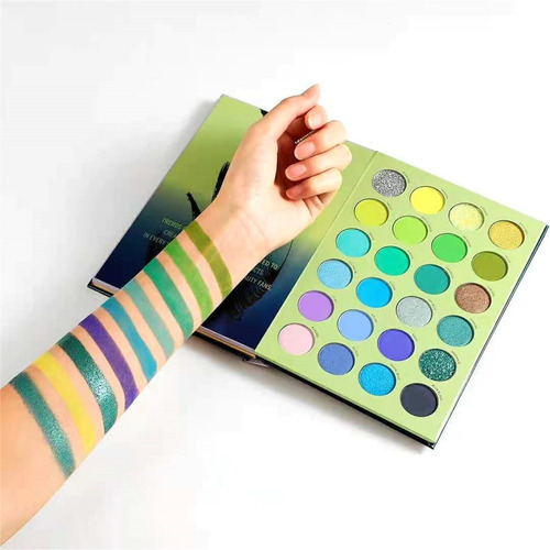 Paleta De 72 Sombras Colores Pigmentación Glitter Ojos Libro