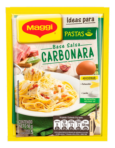 Base Salsa Carbonara Maggi 50gr 2 Unds
