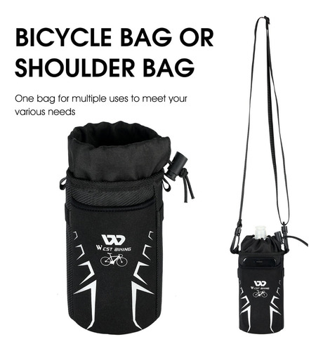 Bolsa Para Botellas De Agua Para Bicicleta, Contenedor, Bols