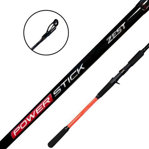 Vara Para Carretilha Power Stick 2,13m 20-40 Lbs - Zest