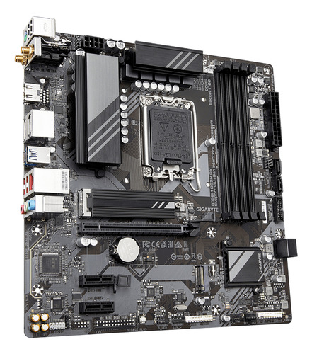 Tarjeta Madre Gigabyte B760m Ds3h Ax S1700 Ddr5 Wifi 6e Matx