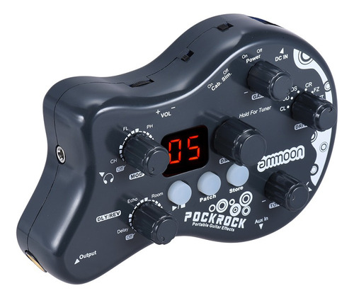 Pedal Ammoon Pockrock Efectos Procesador Para Guitarra