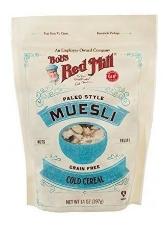 Bobs Red Mill Cereal Muesli Paleo, 14 Oz