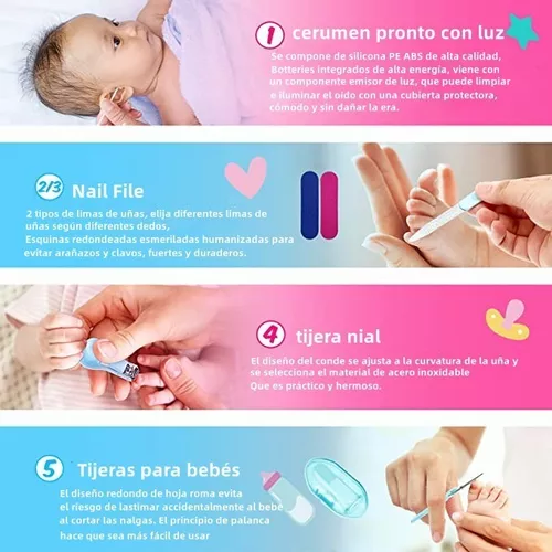 Lima las uñas de tu bebé de forma fácil y sin lastimarlo con la