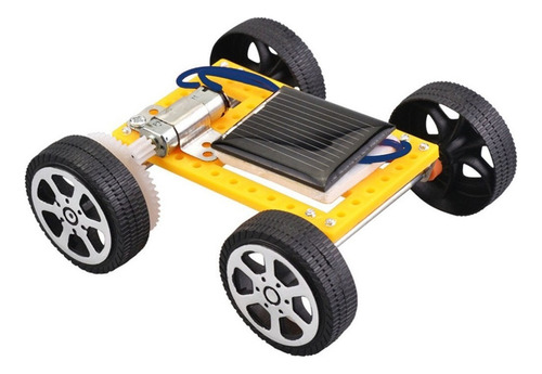 Toy Set Q Solar Car Diy Powered Car Kit