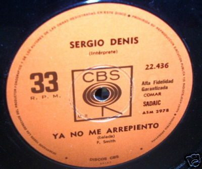 Sergio Denis Me Enamore Sin Darme Cuenta Simple Argentino