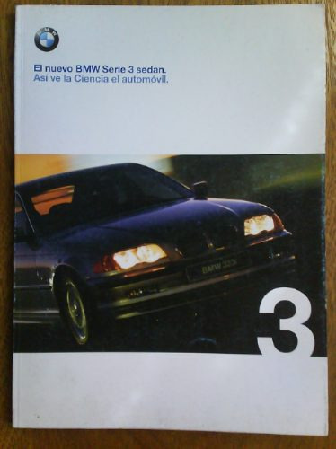 Bmw: Folleto Catálogo Original, Sedan 318i-323i-328i  - 1998